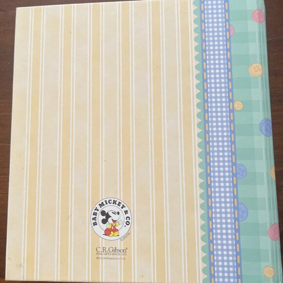 CR Gibson Vtg Disney Baby Mickey Co Minnie Goofy Memory Book Photograph Album - Picture 2 of 3